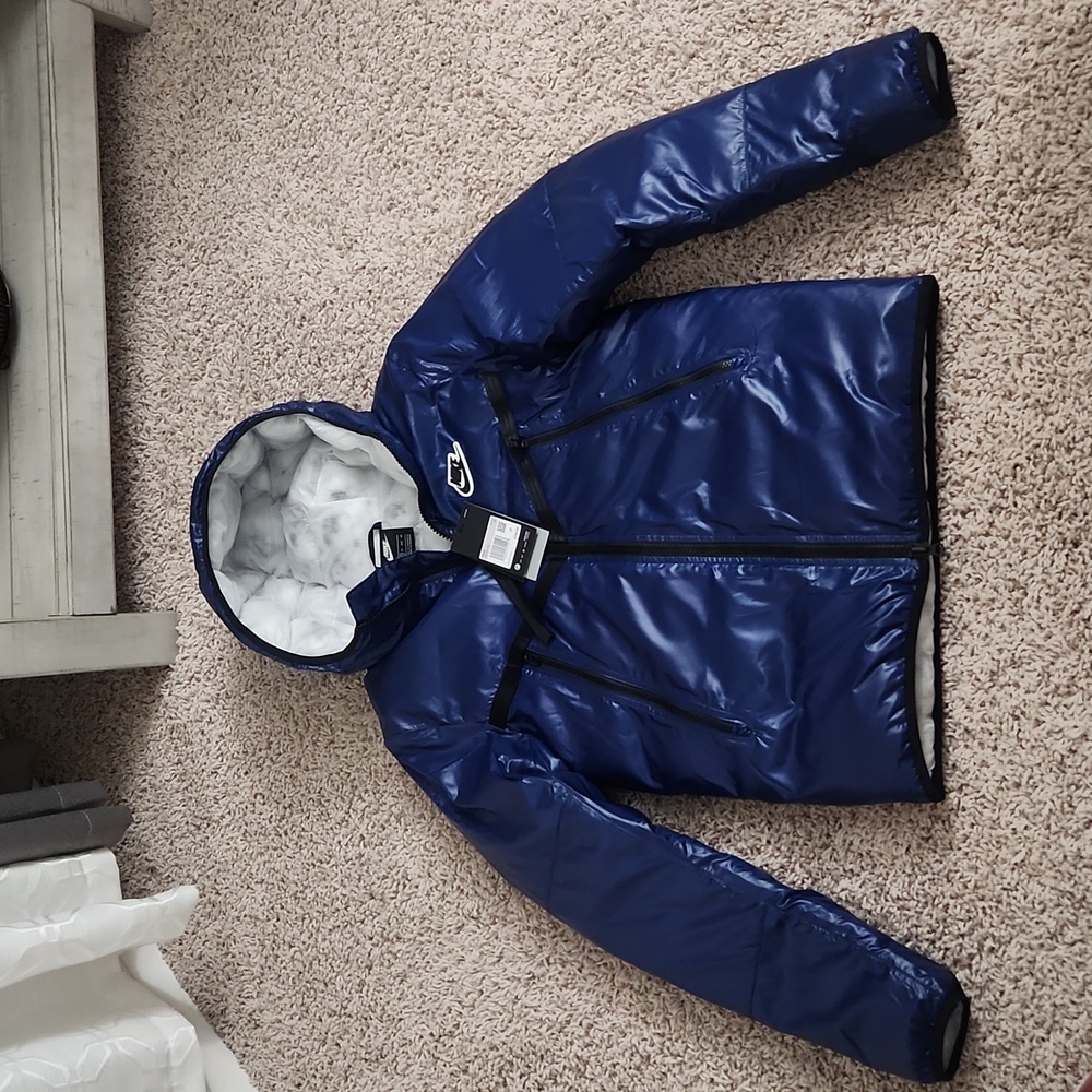 Nike Dark Blue Puffer Jacket Men's Size XS